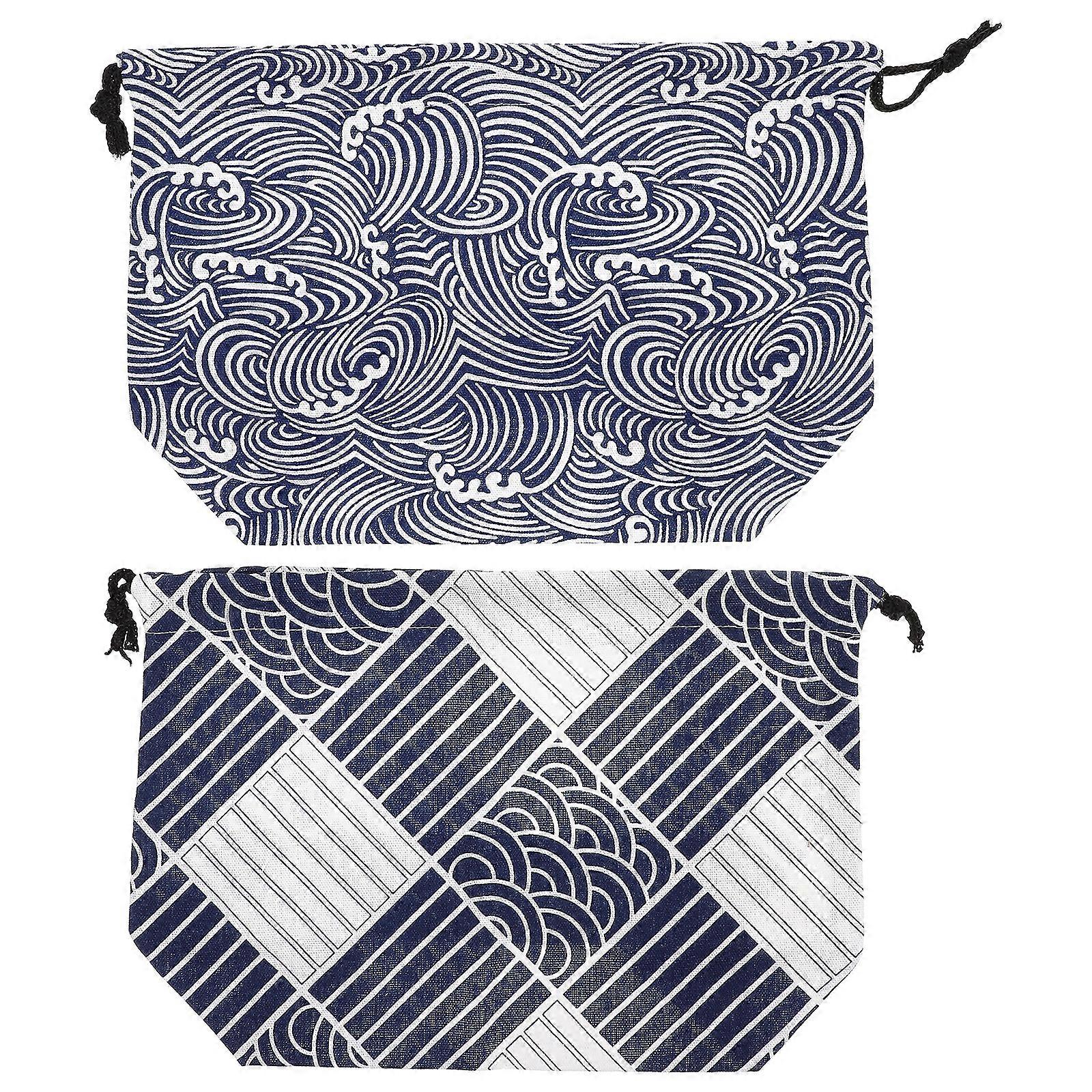 2 db uzsonnás doboz női Bento táska húzózsinór Bento tasak Ebéd praktikus táska UZSONNÁS TÁSKA NŐKNEK Húzózsinóros uzsonnás táska