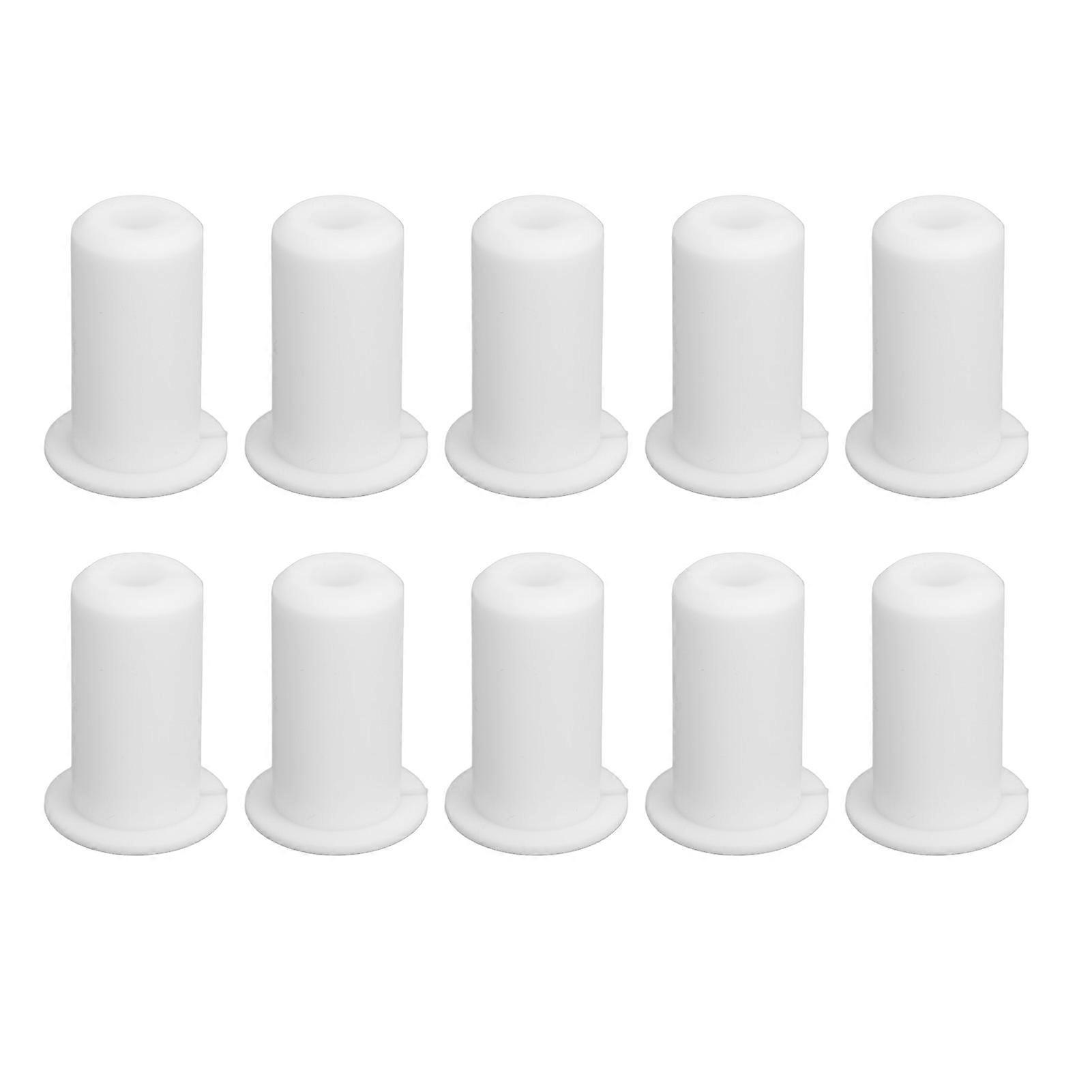 10-Piece Cable Routing Kit for Starlink, Silicone Cable Grommets, Wall Mount Cable Grommets for Starlink Cables, 0.75 in Diameter, White