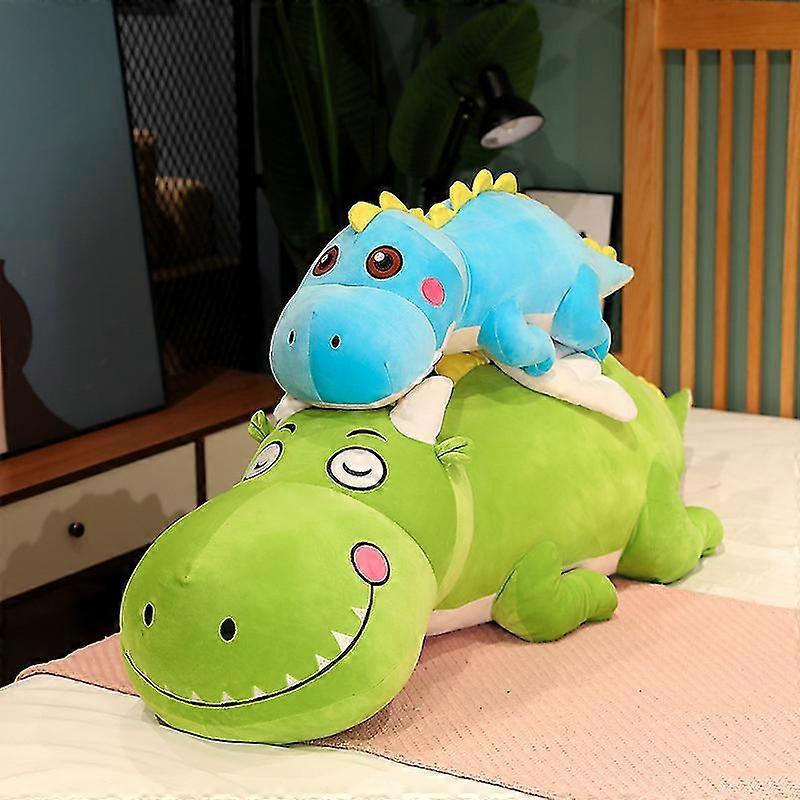 50-140cm Giant Triceratops Tyrannosaurus Plush Toy Cartoon Dinosaur ...
