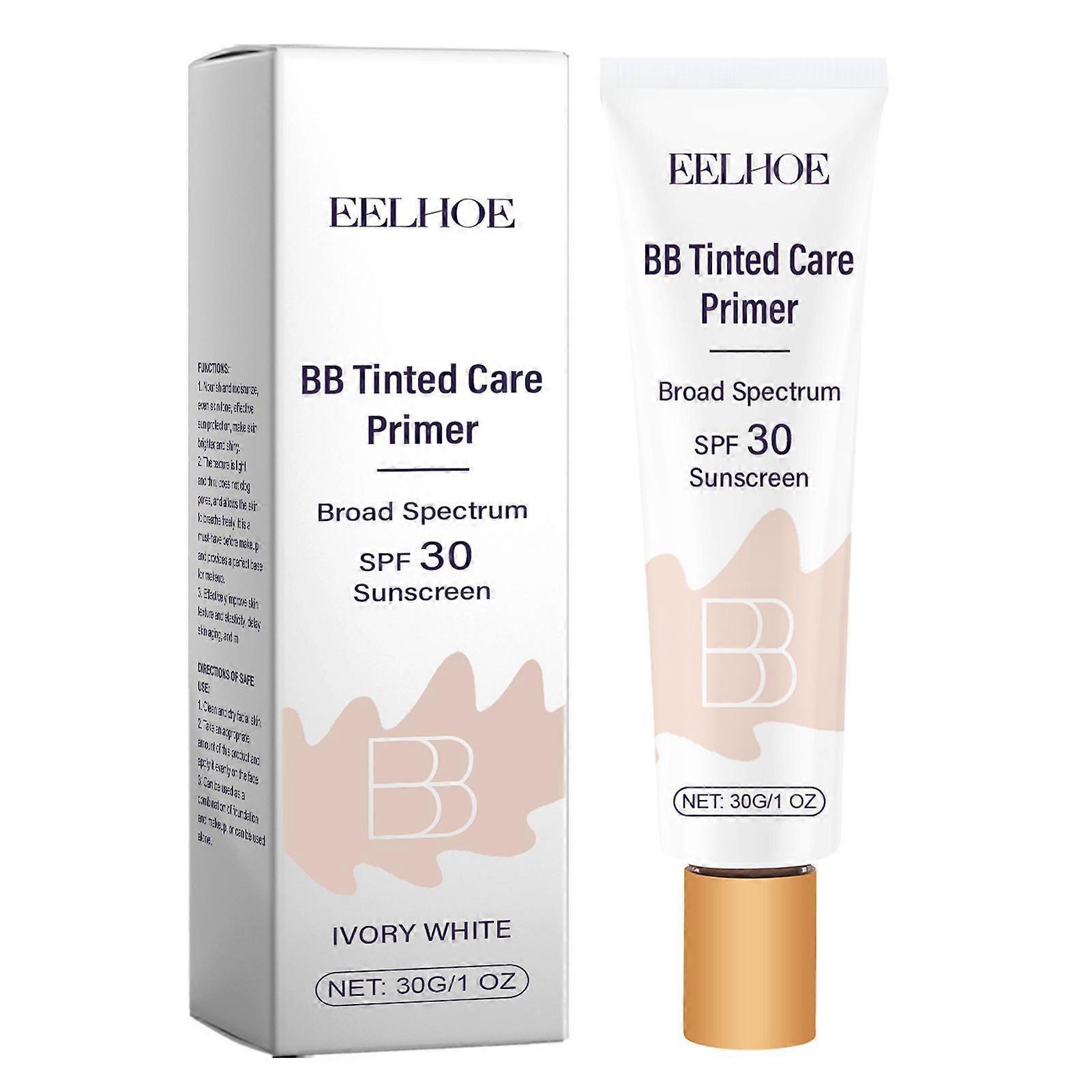 BB Blur Tinted Moisturizer Broad Spectrums SPF30 Sunscreen Primer Lasting Light Sheer Primer for Women