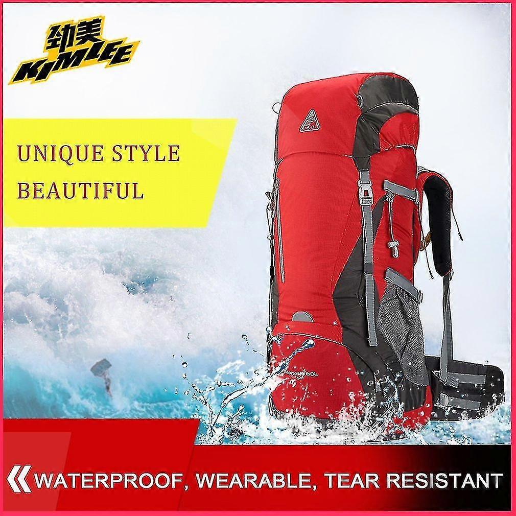 60l Backpack Light Weight Portable Waterproof Backpack For Outdoor Activities