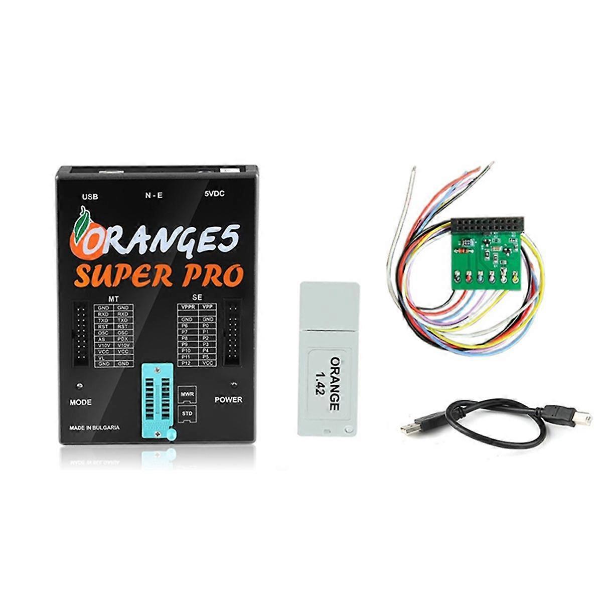 Orange5 v1.42 hoofdeenheid 5C38 ECU programmeur voegt meer ECU MCU lijst programma voor upgrade Orange 5