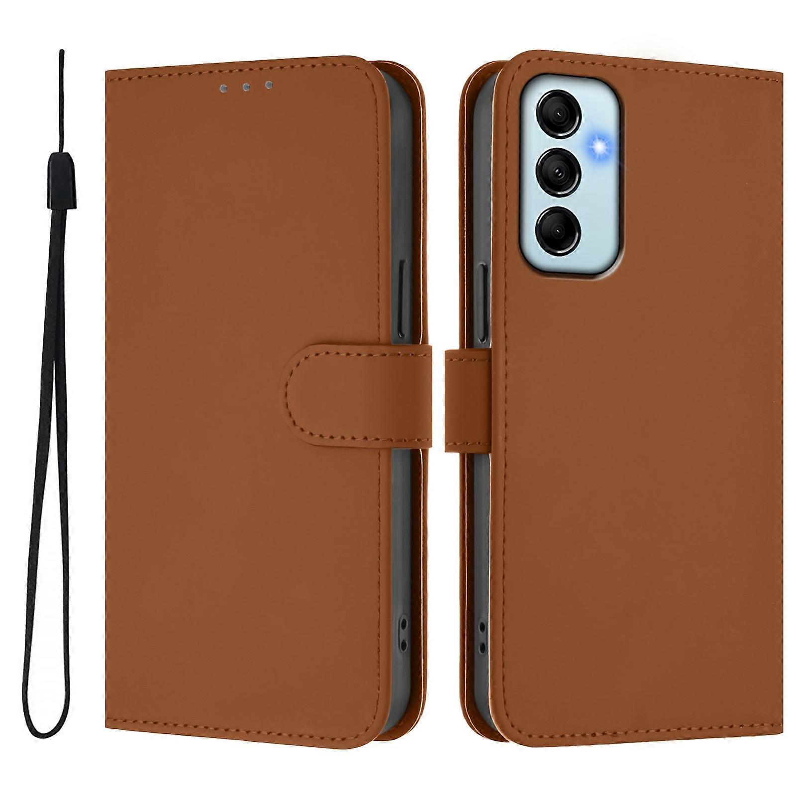 Skin Feel Leather Case For Samsung Galaxy M14 5G