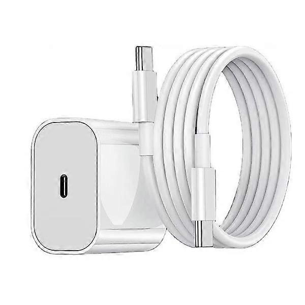 Fast Charger for iPhone 17 / iPhone 16 / iPhone 15 with USB-C to USB-C Cable