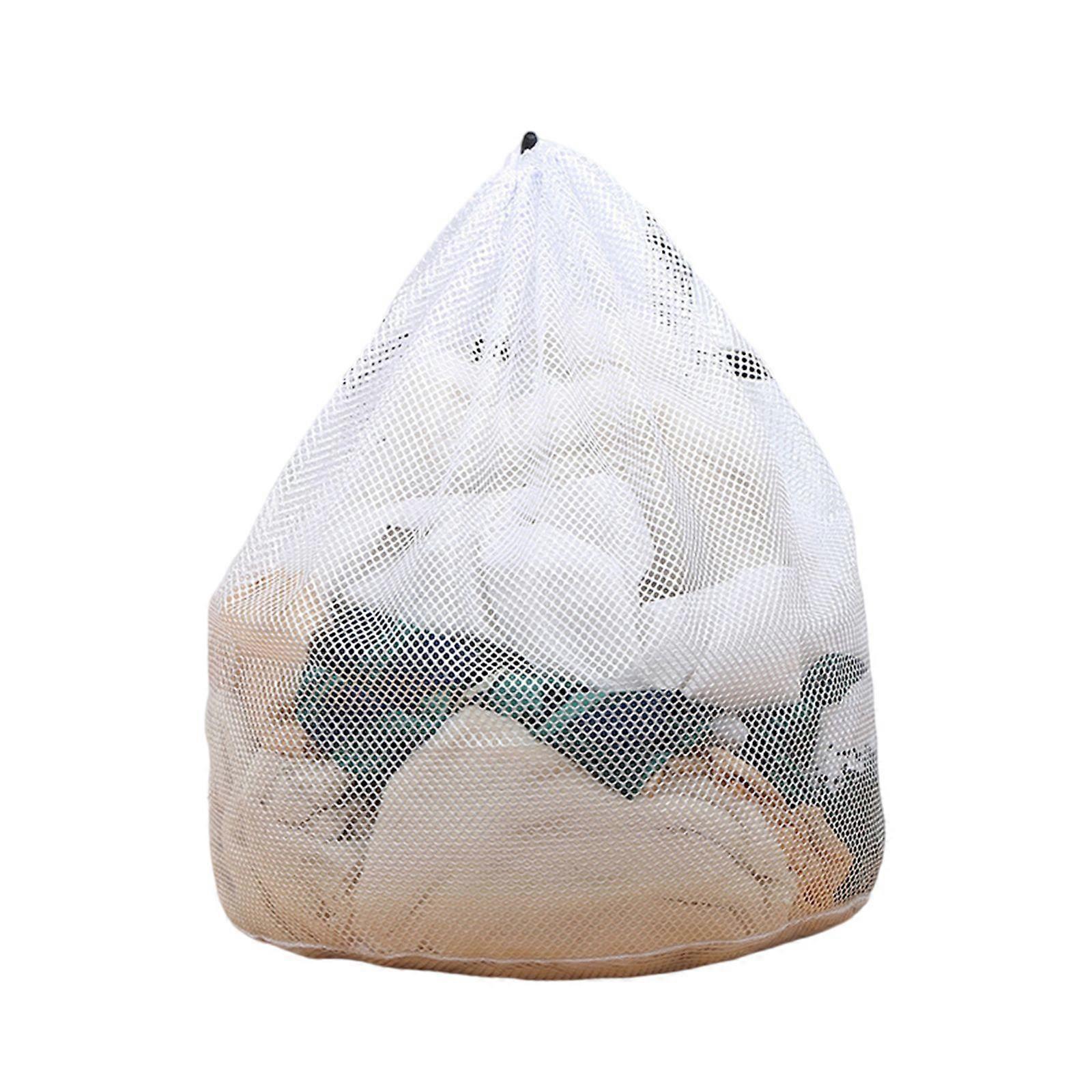 Mesh Laundry Bag Washing Machine Washing Bag Fine Large Mesh Reusable Suitable