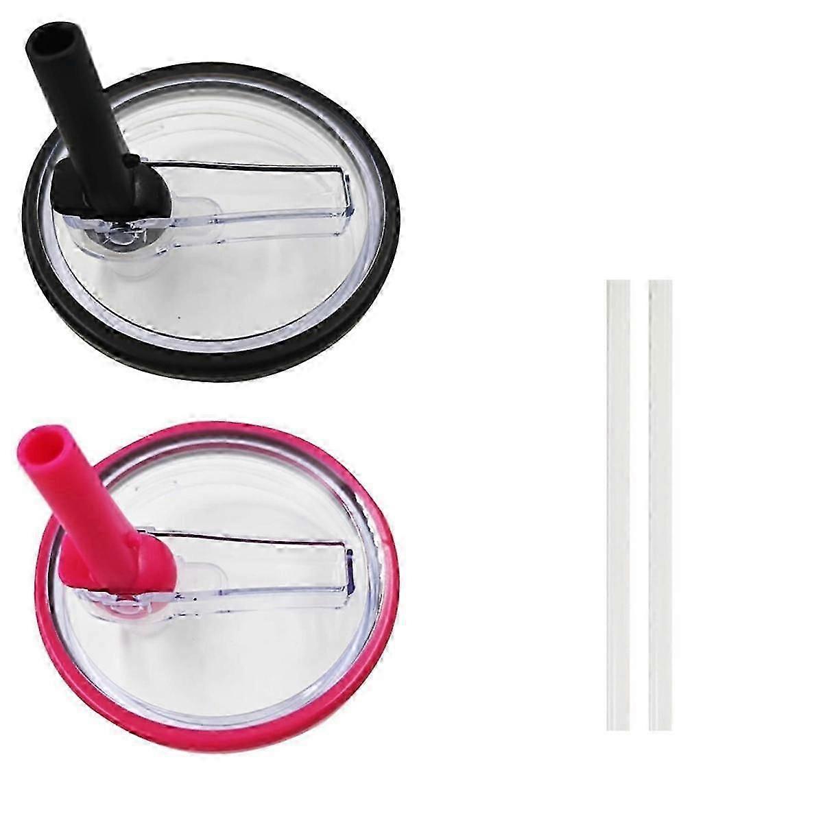 40oz Replaceble Tumbler Flip Straw Lid For Quencher Straw Lid Replacement Fit For Hydrojug Traveler F