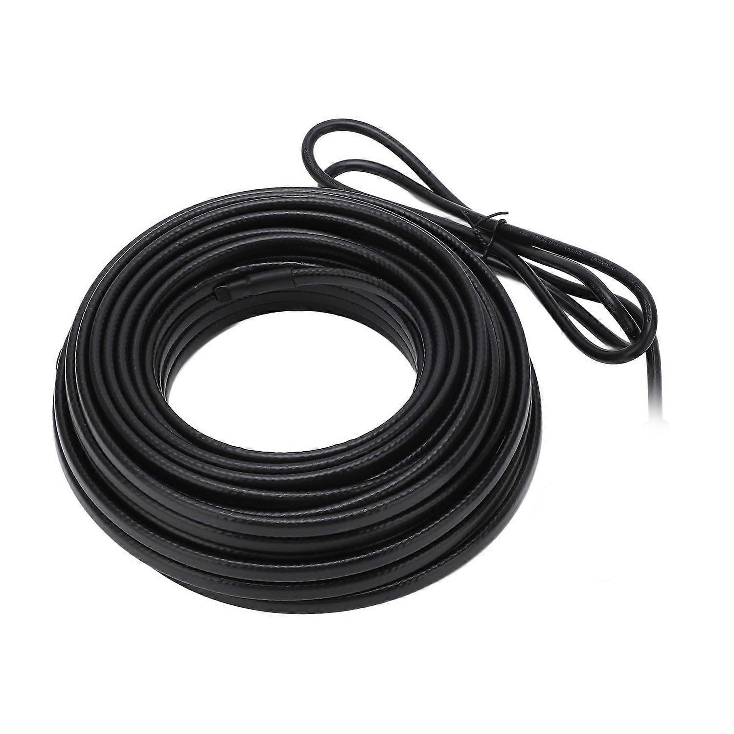 Electric Heating Cable with Explosion Proof Plug Self Regulating Heat Cable for Water Pipe 20 Meters