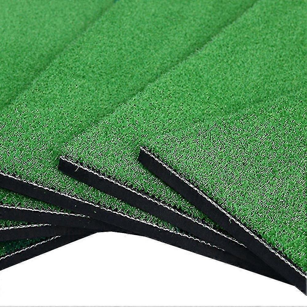 2023 Neue verbesserte Golf-Übungsschlagmatte - Innen- / Außenbereich, leicht zu tragen und zu reinigen, 30 * 60 cm Nylon + SBR-Matte