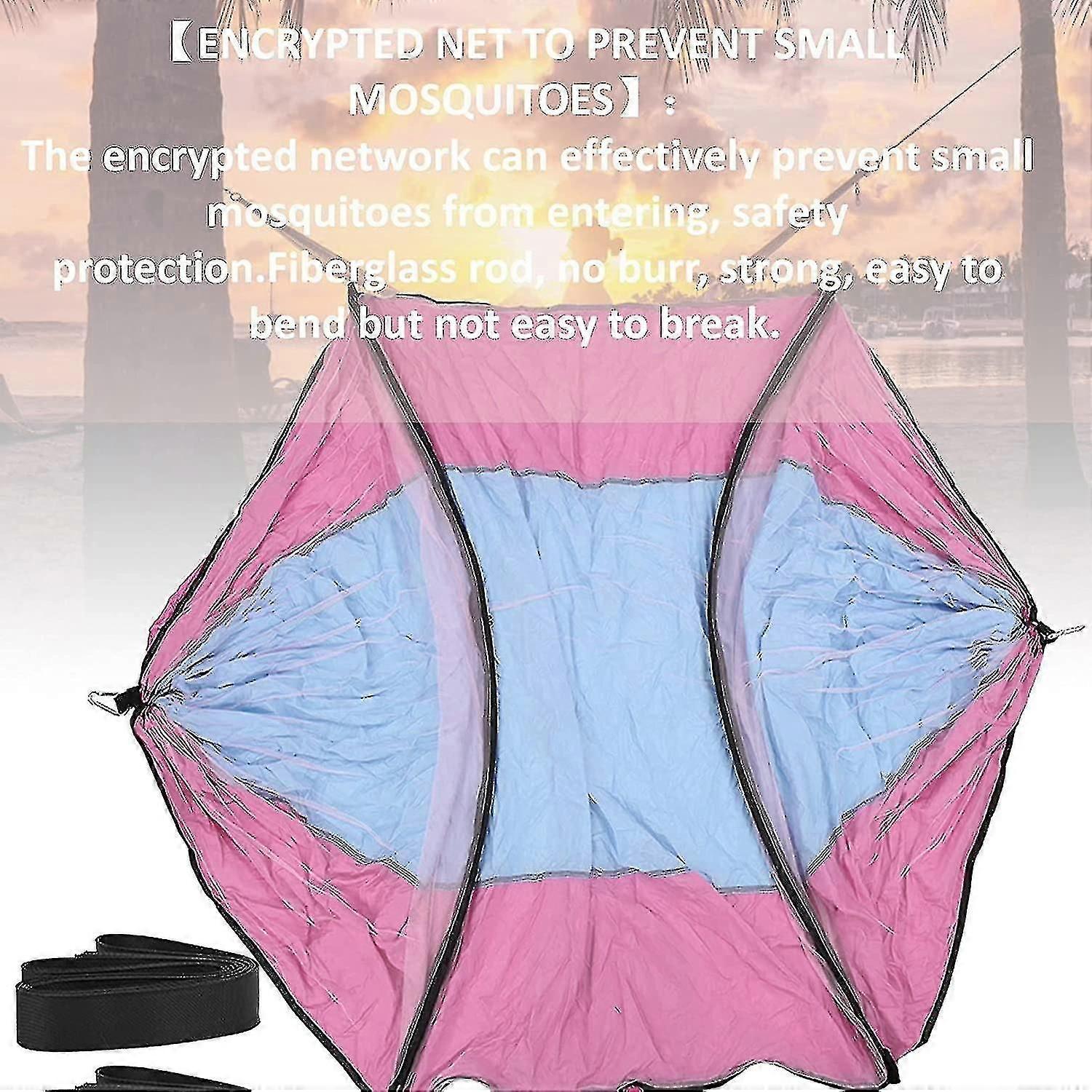 Camping Hammock Mosquito Net ,encrypted Network Outdoor Hammock,portable Leisure Camping
