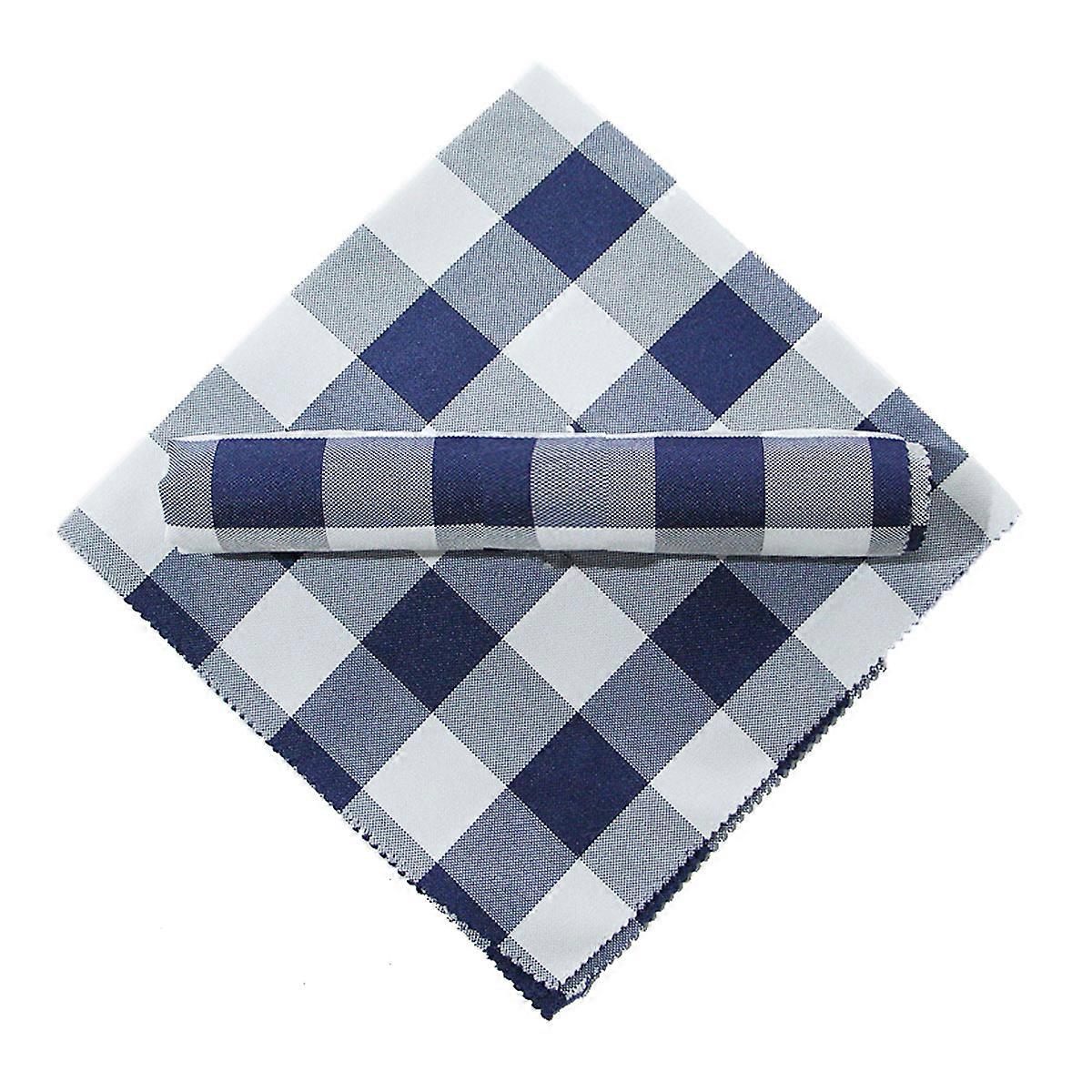 Set de serviettes de table, serviettes à carreaux