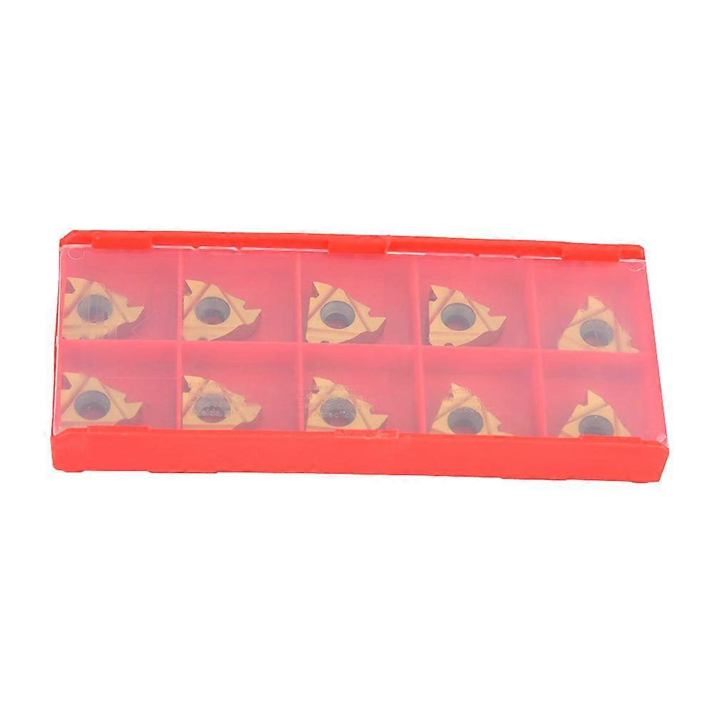 10Pcs 16IR AG60 Carbide Insert Blade CNC Lathe Cutter Thread Turning Tool
