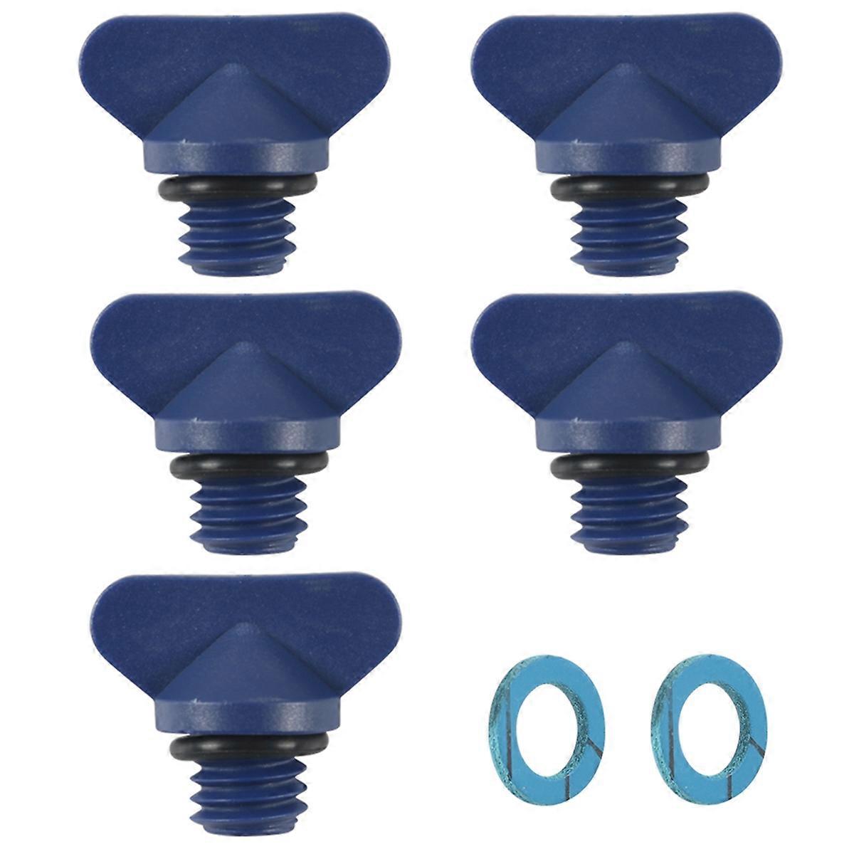 Engine Block Drain Plugs with Gaskets for Marine Inboard Engines 22-806608A02 8M0119211 12-19183