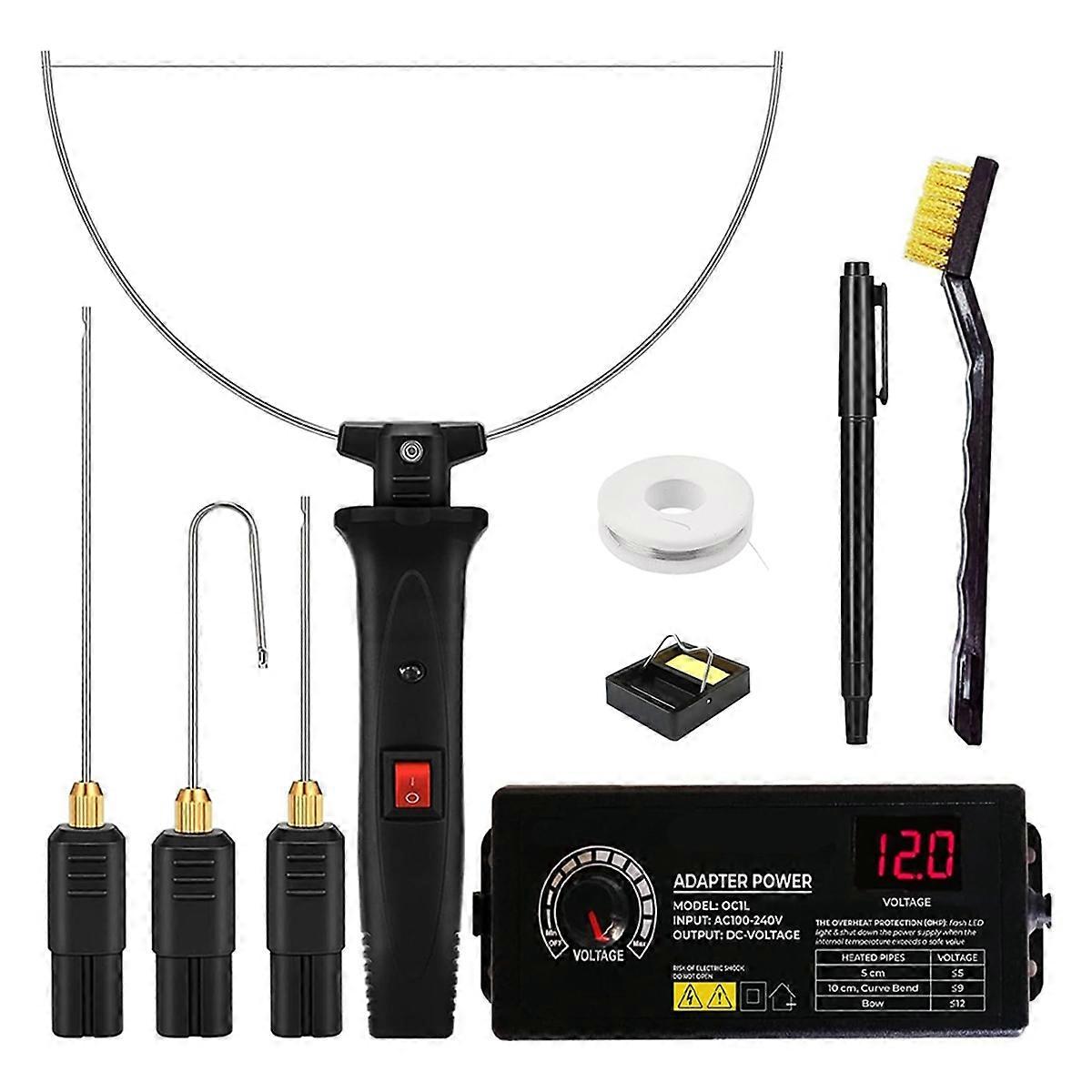 Hot Wire Foam Cutter Kit 4 in 1 Foam Cutting Set with Electric Carving Tool and Transformer Adapter US Plug