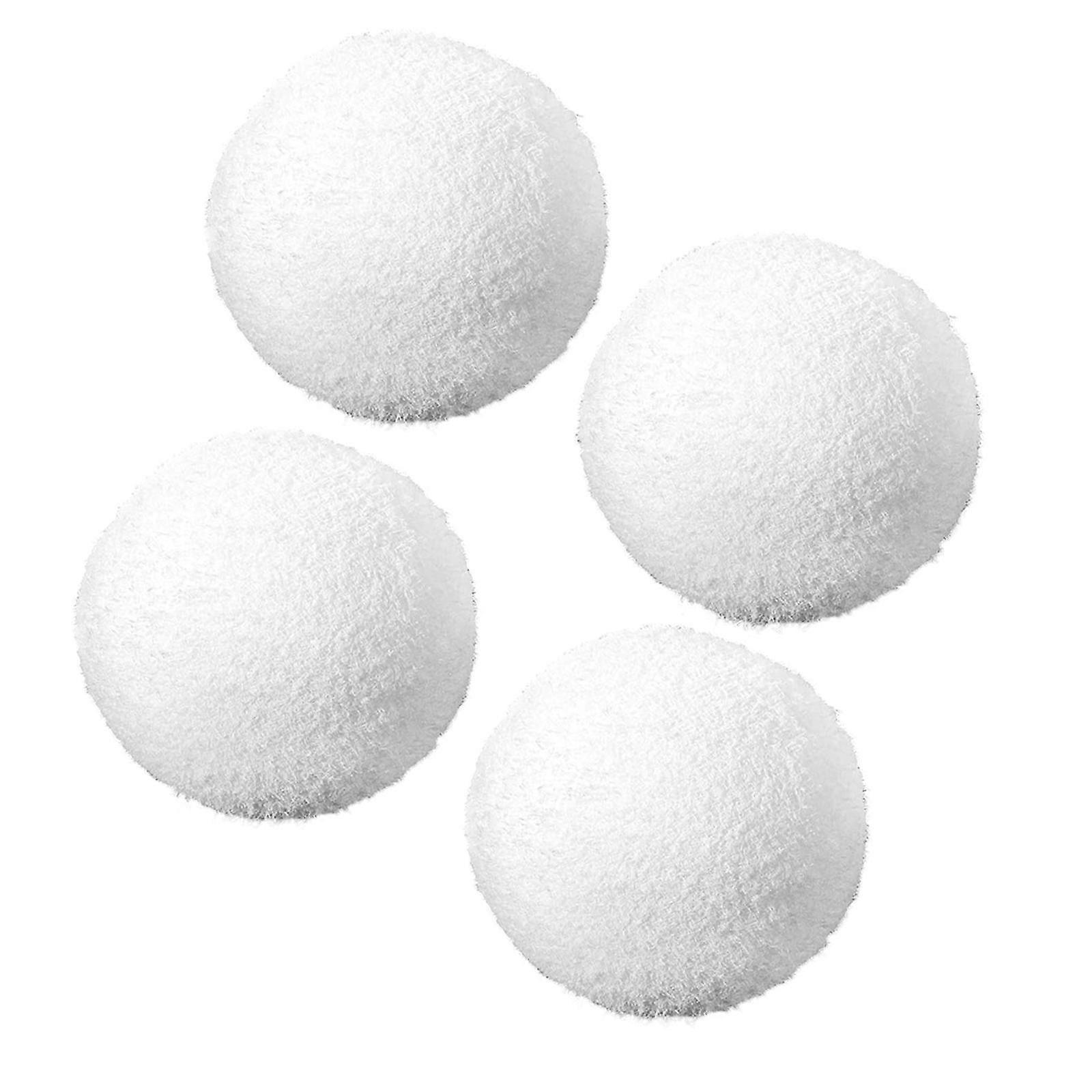 4 Pieces Floating Filter Scum Balls for Keep Water Clear Clean Bath Center