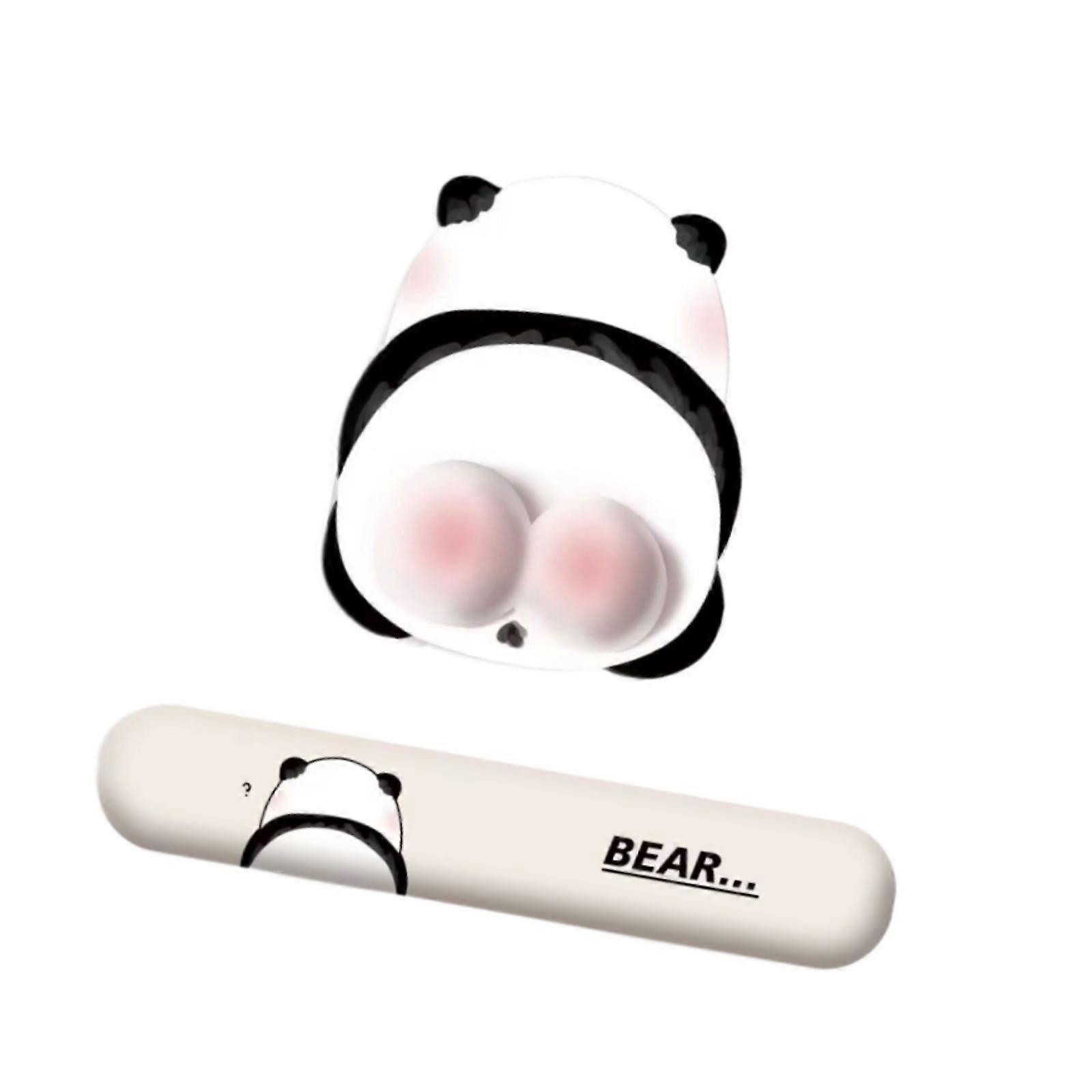 Mouse Pad Sturdy with Wrist Rest Support Gifts Comfortable for Desktop Gamer Style A