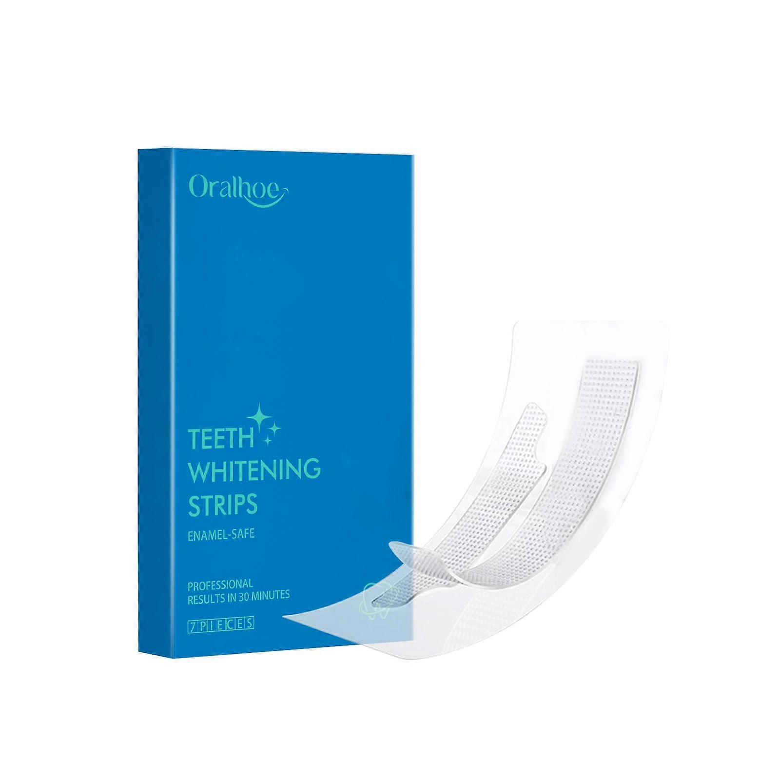 Oralhoe Teeth Strips Mild Deep Cleaning Oral Care Portable Teeth Strips
