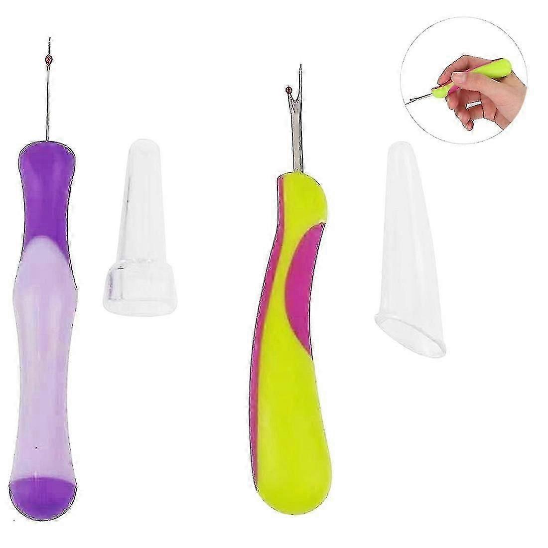 Seam Rippers, Sewing Seam Thread Removers Stitch Rippers Unpicker Tools For Sewing Crafting Removing Threads 2pcs