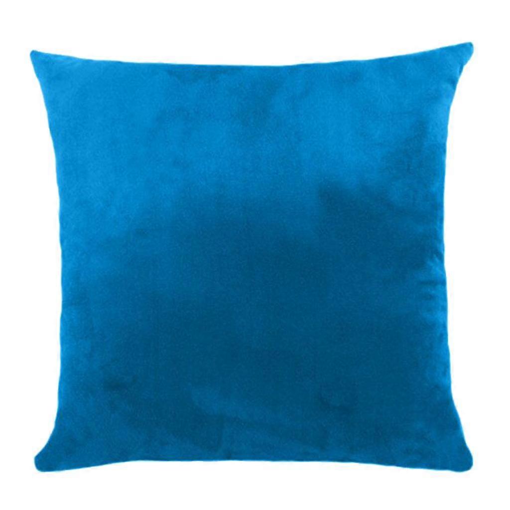 Decorative Velvet Throw Pillow Cases Soft Suede Solid Cushion Covers for Couch