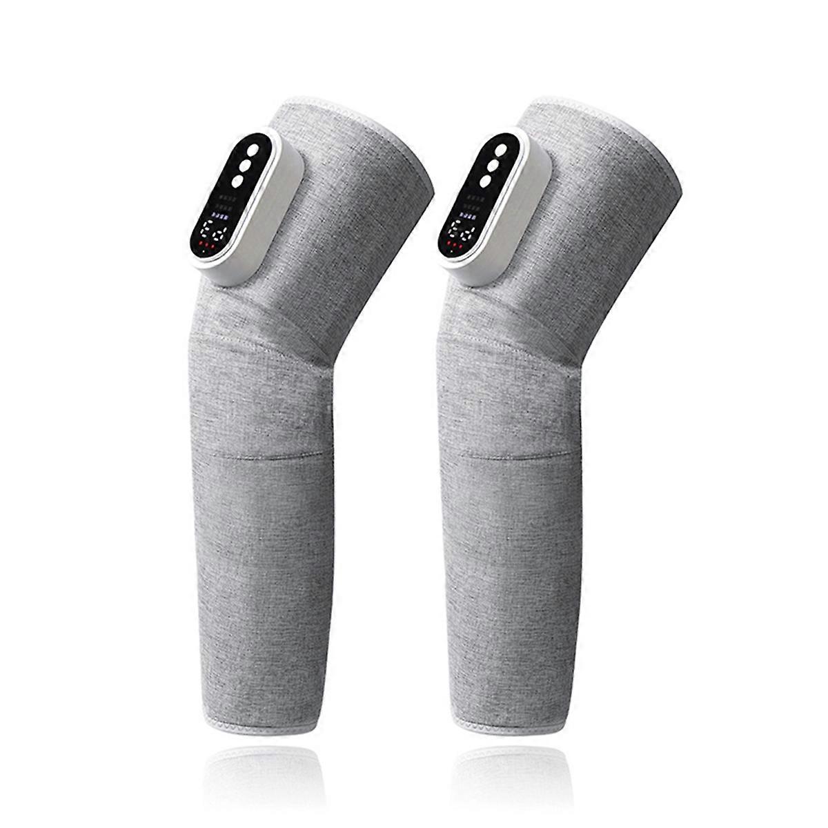 Leg Massager 3-Speed Hot Compress Leg Massagers Vibration Relax,A