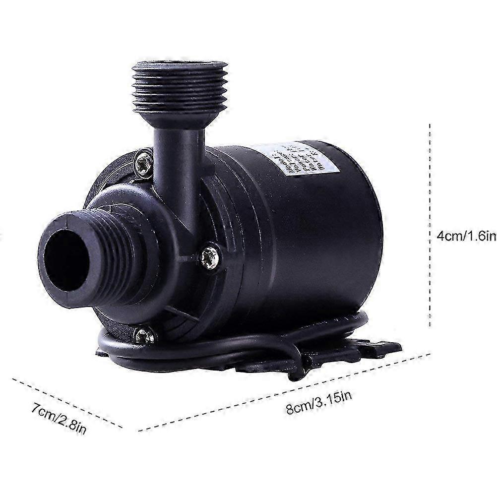12V 800L / H High Performance and Low Noise Brushless Submersible Water Pump