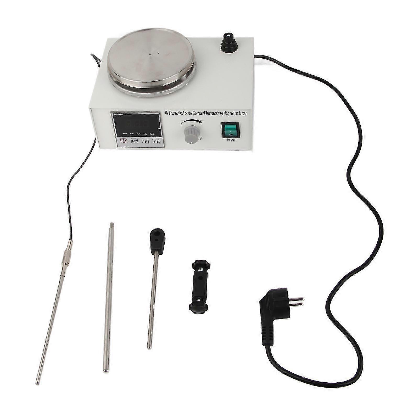 Digital Display Magnetic Stirrer Constant Temperature Heating Magnetic Hot Plate Mixer for Laboratory EU Plug 220V