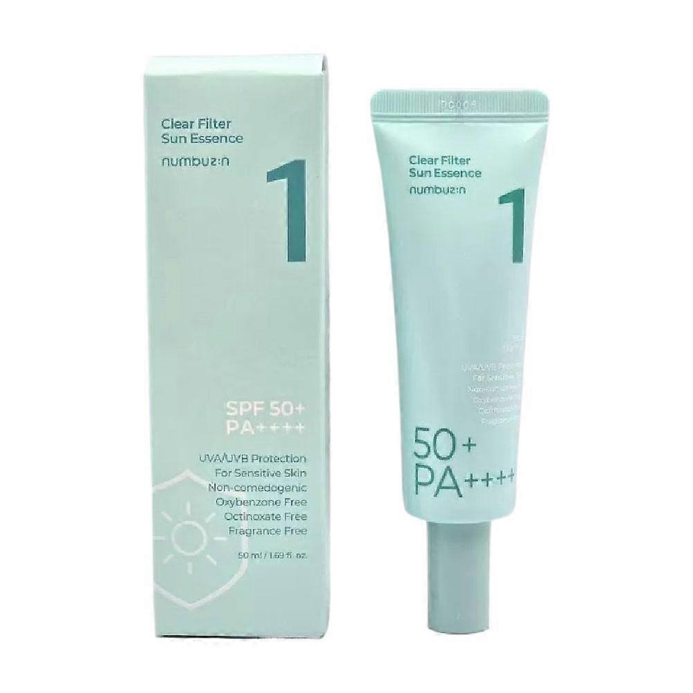 נומבוזין מס' 1 מסנן שקוף סאן אסנס 50 מ"ל SPF50+ PA++++ K Beauty חדש