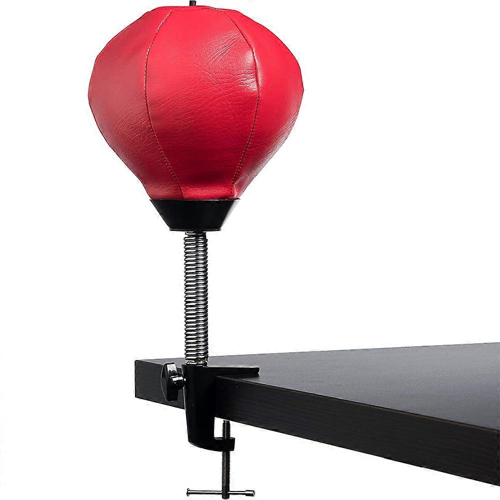 Multipurpose Desktop Punching Ball, Practical Suction Cup Base Keeps It Firmly Anchored, Ideal For Stress Relief At Home Or In The Office