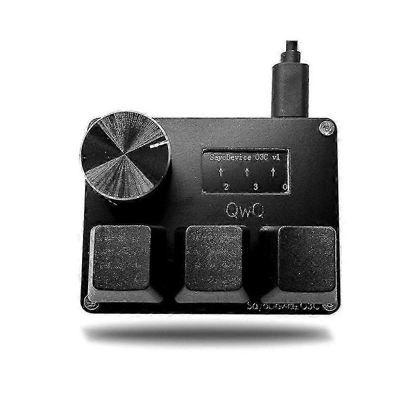 Osu O3c Rapid Trigger Hall Switches Wooting Magnetic Red Switches لوحة المفاتيح مع مقبض شاشة نسخ لصق Shotcut (أسود) - JA