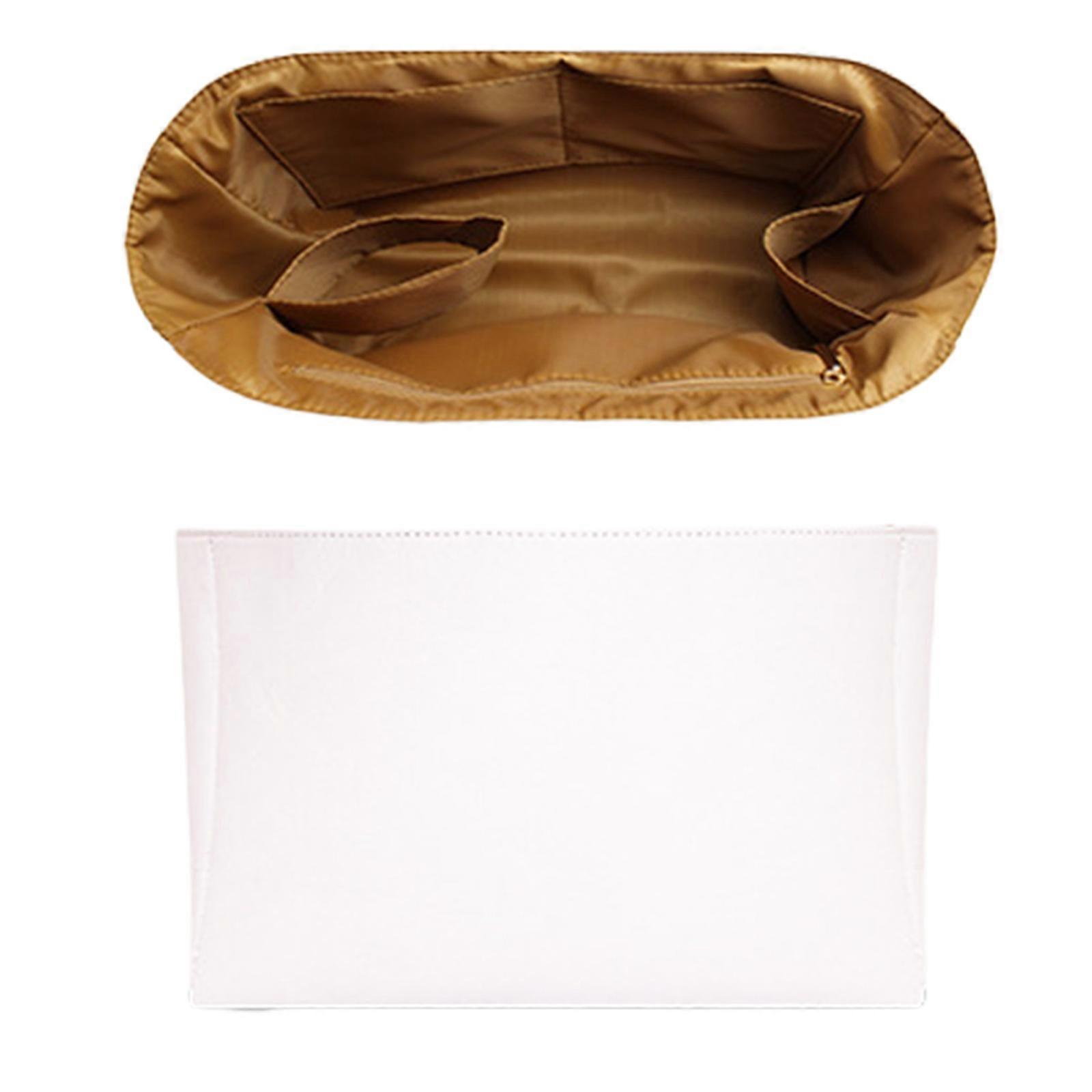Compact Storage Solution for Bags with Smooth and Delicate Finish Lined Storage Insert for Organizing Essential
