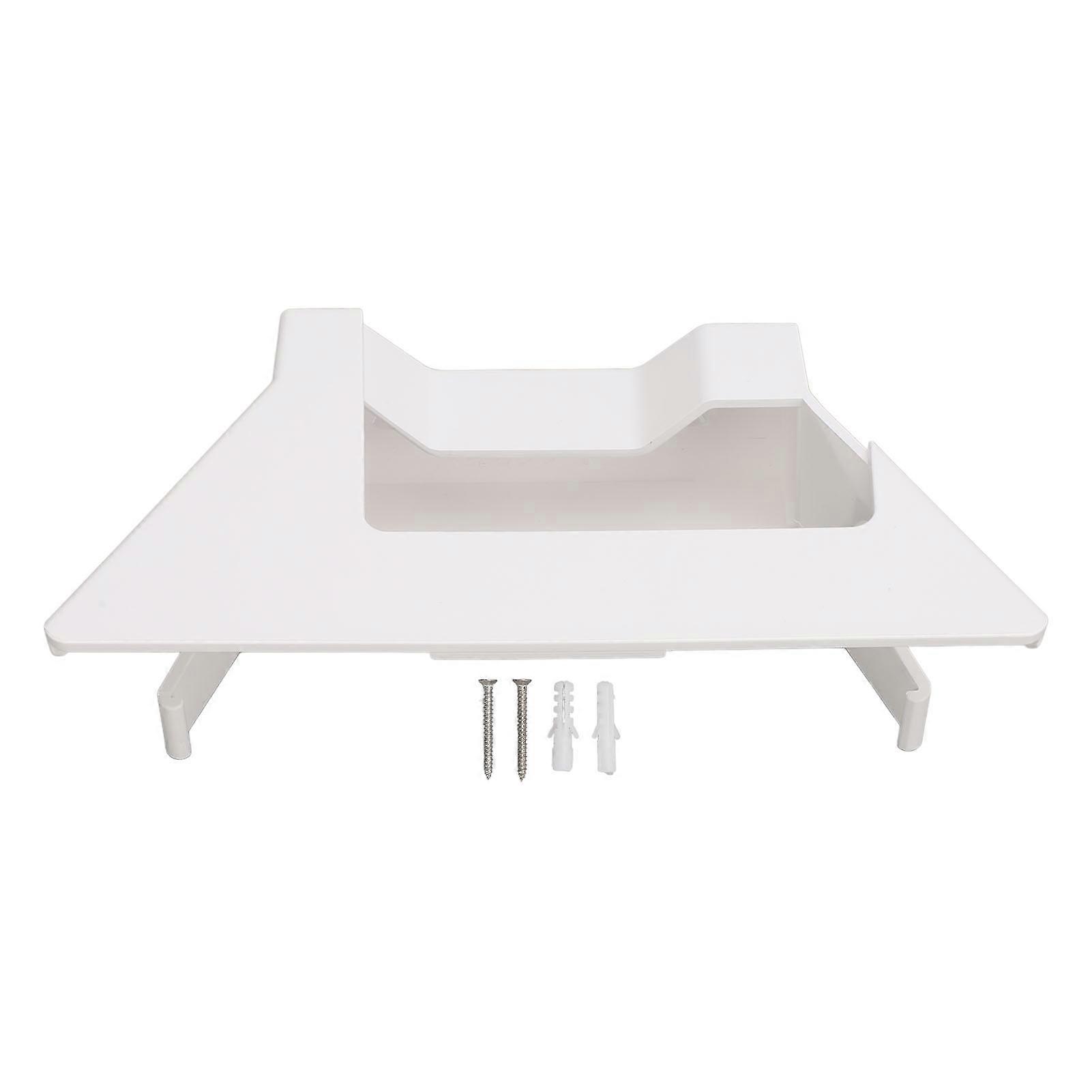 Router Shelf Wall Mount Sturdy Space Saving Stylish Look Router Wall Mount Stand Holder Protection for Home