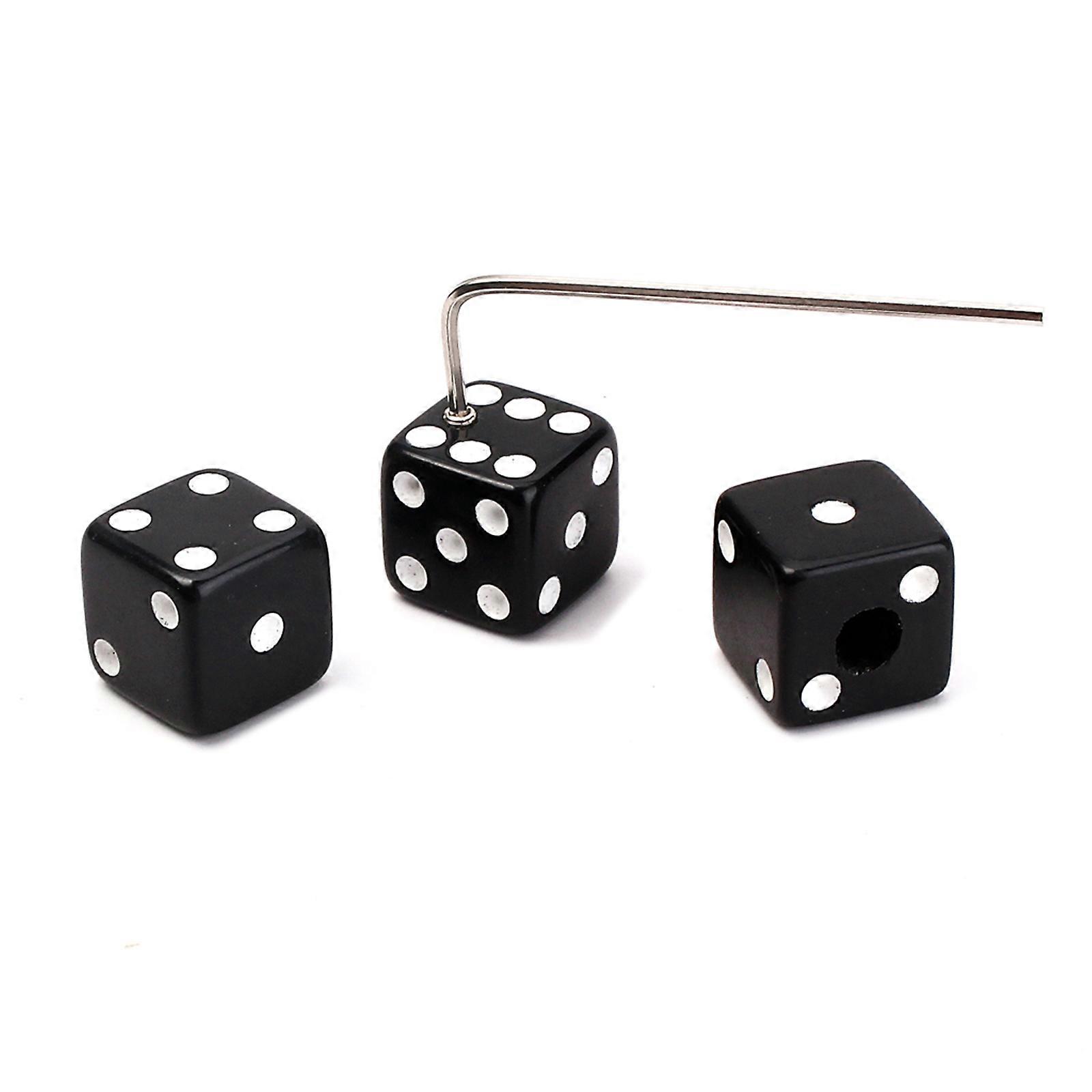 Guitar Pedal Amplifier Pedal Bass Volume Plastic Knobs Shaft Guitar Control Effect Part Replacement Shaped of Dice Knobs  Black