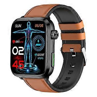 "F220 1.91' HD Full Touch Health Monitoring Smart Bracelet with Bluetooth Call and Temperature"