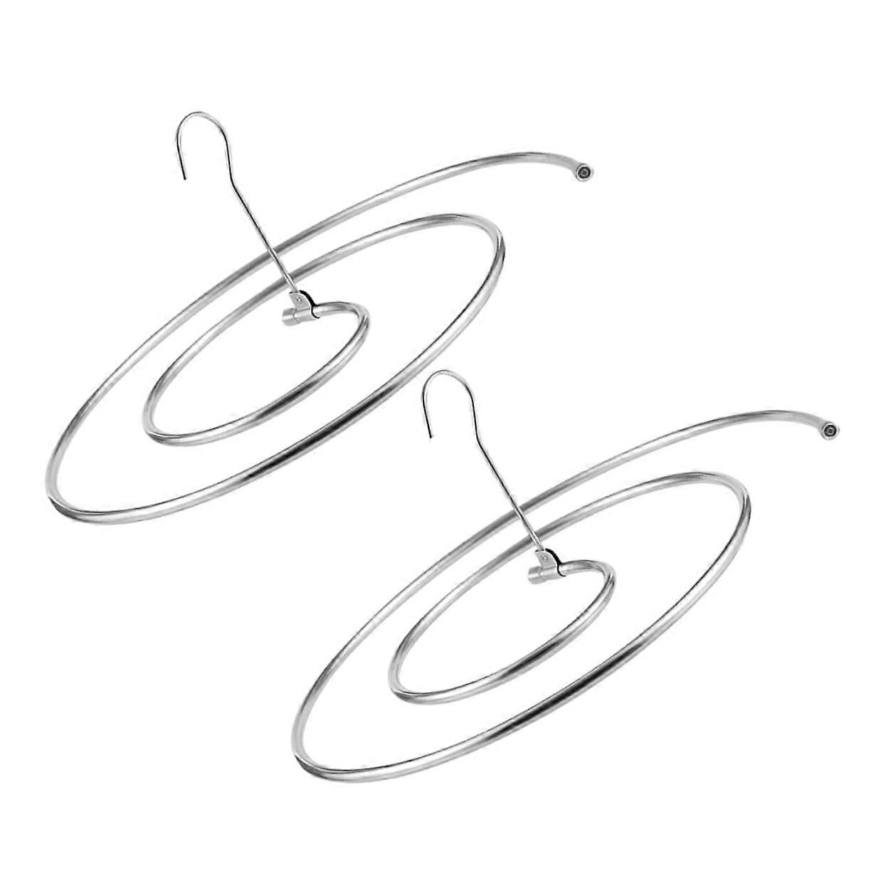 2 pcs Foldable Expandable Bed Linen Drying Rack for Clothes Drying