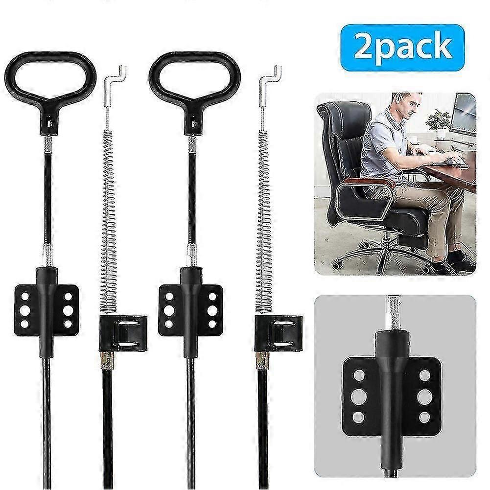 2Pcs Universal Recliner Cable Sofa Pull Handle Release D-Ring Lane Cables