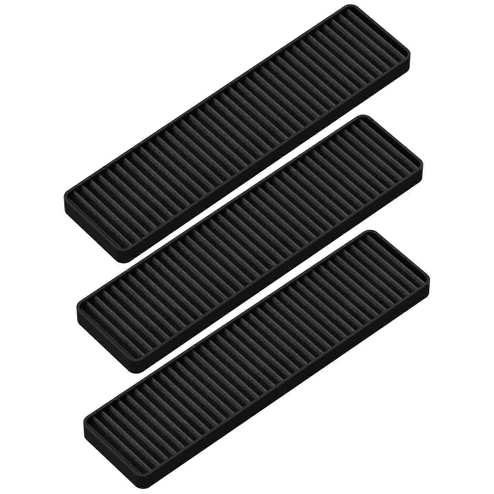 5230W1A003A Microwave Charcoal Filter Replacement Compatible with LG Kenmore GE Models 3 Pack, 30cm Size, Air Filtration