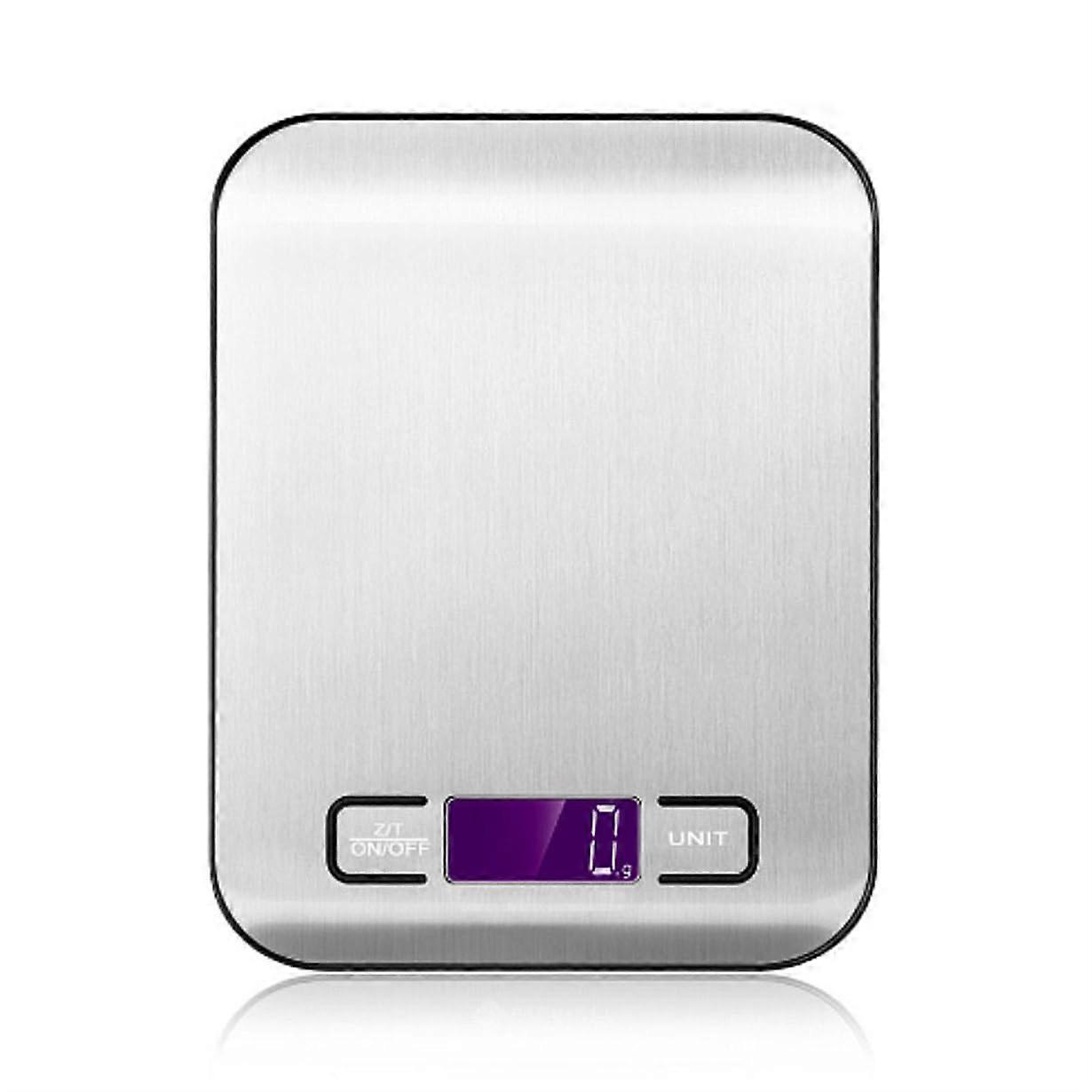 Kitchen Scale 10kg/1g Electronic Food Scale with Stainless Steel Platform and LCD Display for Cooking and Baking