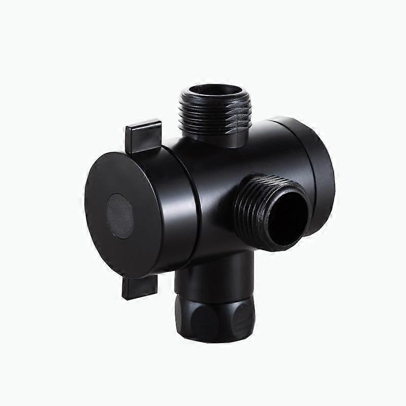 3 Way Shower Diverter Adjustable 4 Minute Switching Valve T-Adapter Bathroom Faucet Shower Tap Connector Accessories