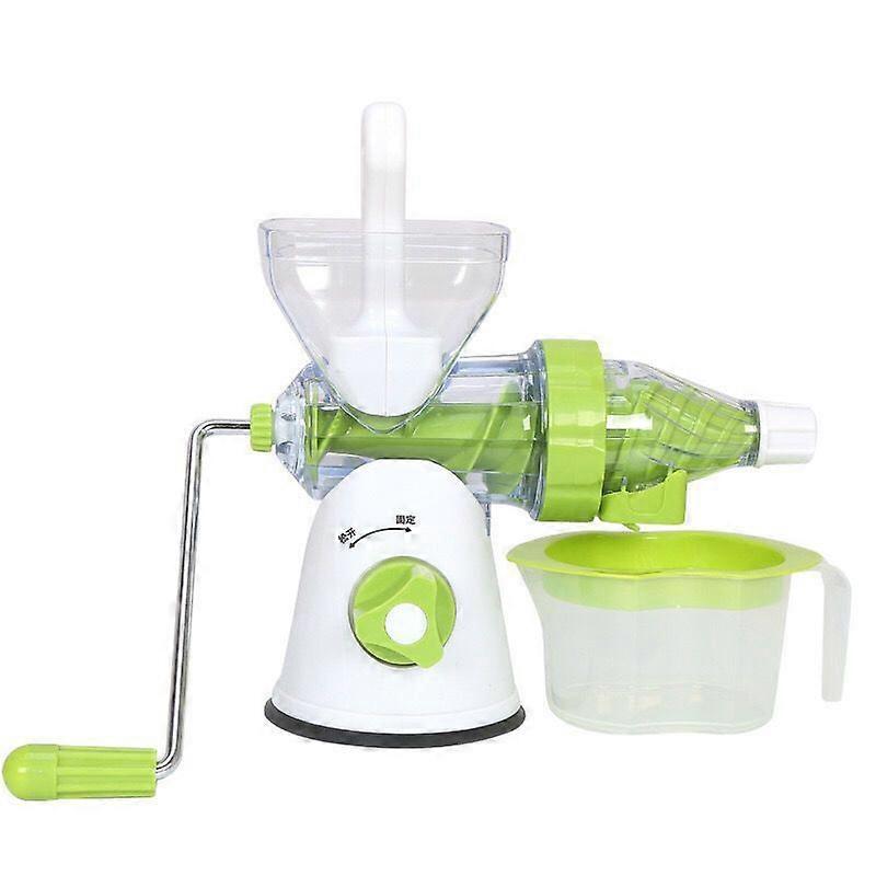 Manual Fruit Squeezer Juicer with Removable Eco-Friendly Plastic Parts for Easy Cleaning and Juice Extraction