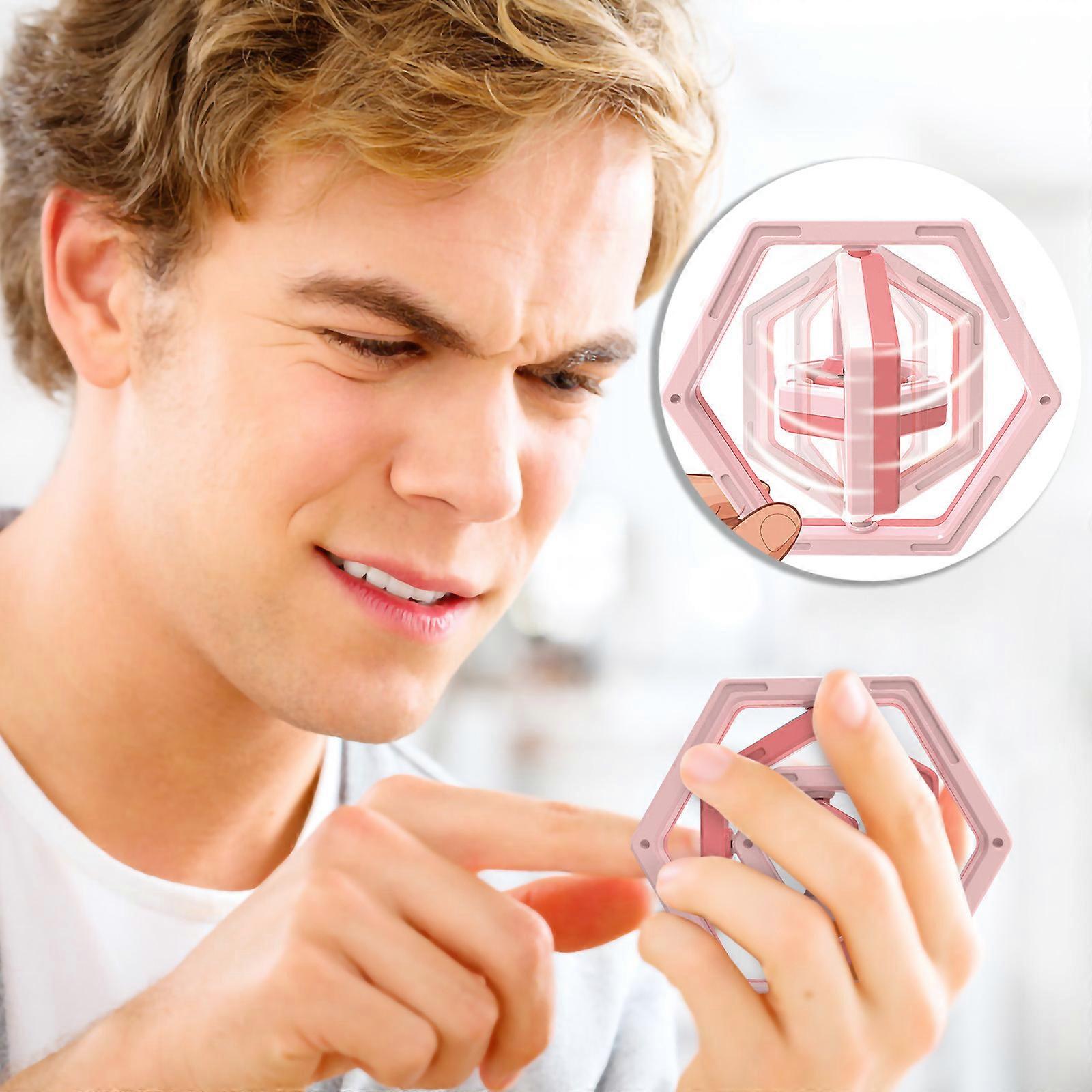 Gyroscope Infinite Flip Finger Portable Decompression Toy To Stop Anxiety For Both Kids And Adults Develop Concentration