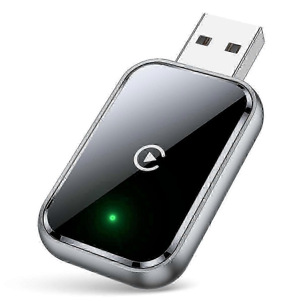 Wireless Carplay Adapter For , Convert Wired To Wireless, Mini Size, Usb Usb-c, No Delay