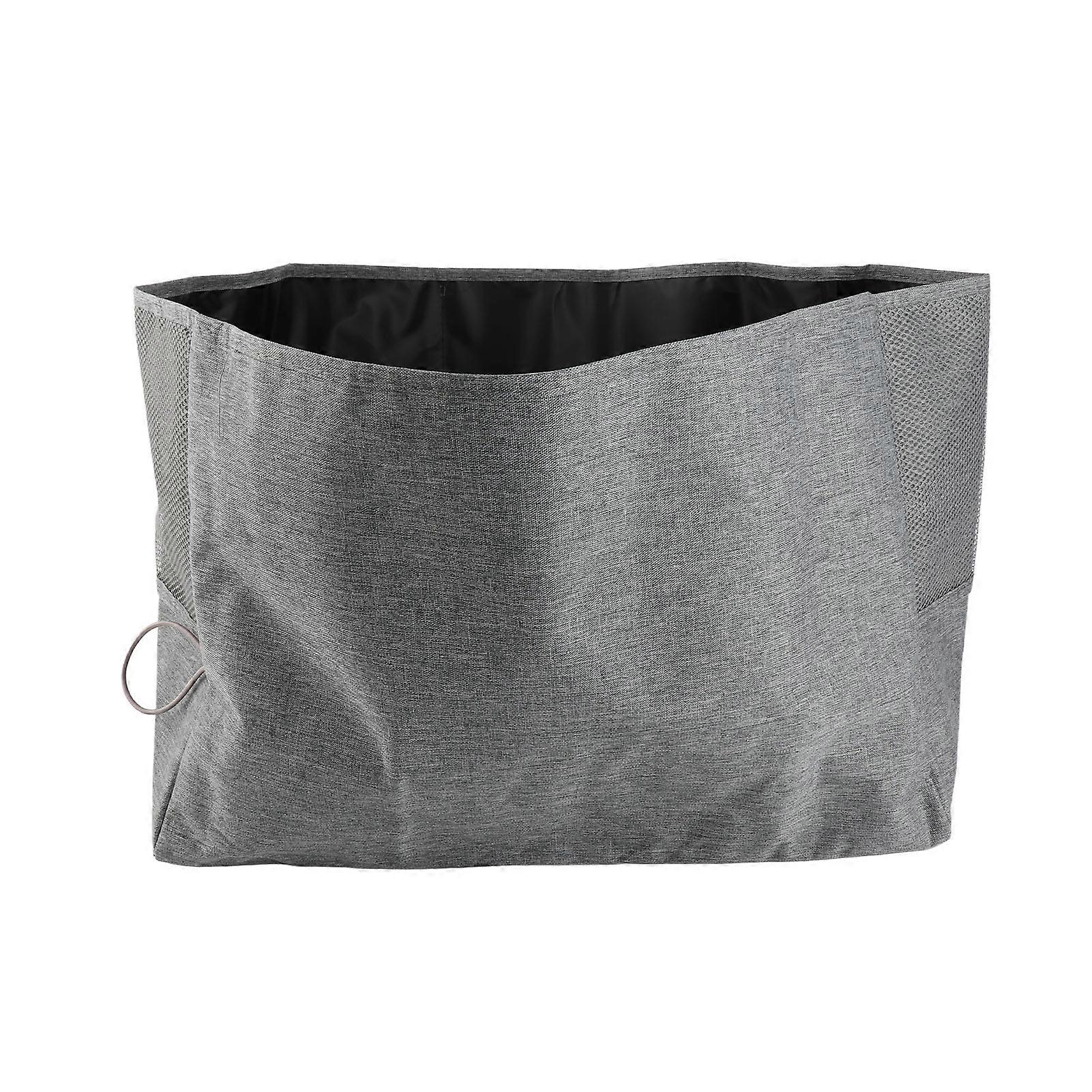 Sewing Machine Dust Cover 3 Layer Foldable Polyester Sewing Machine Protective Cover for Most Standard Sewing Machine Grey