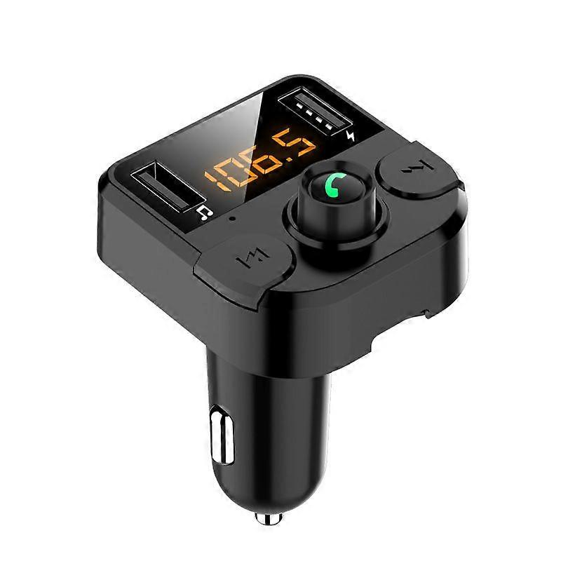 Car Bluetooth Fm Transmitter Mp3 Player Hands Free Radio Adapter Kit Usb Charger