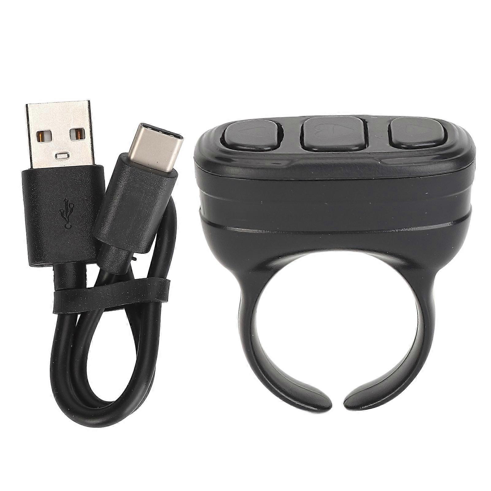 Remote Control Page Turner Wireless Selfie Bluetooth 5.0 App Scrolling Ring IOS Android for Harmony OS
