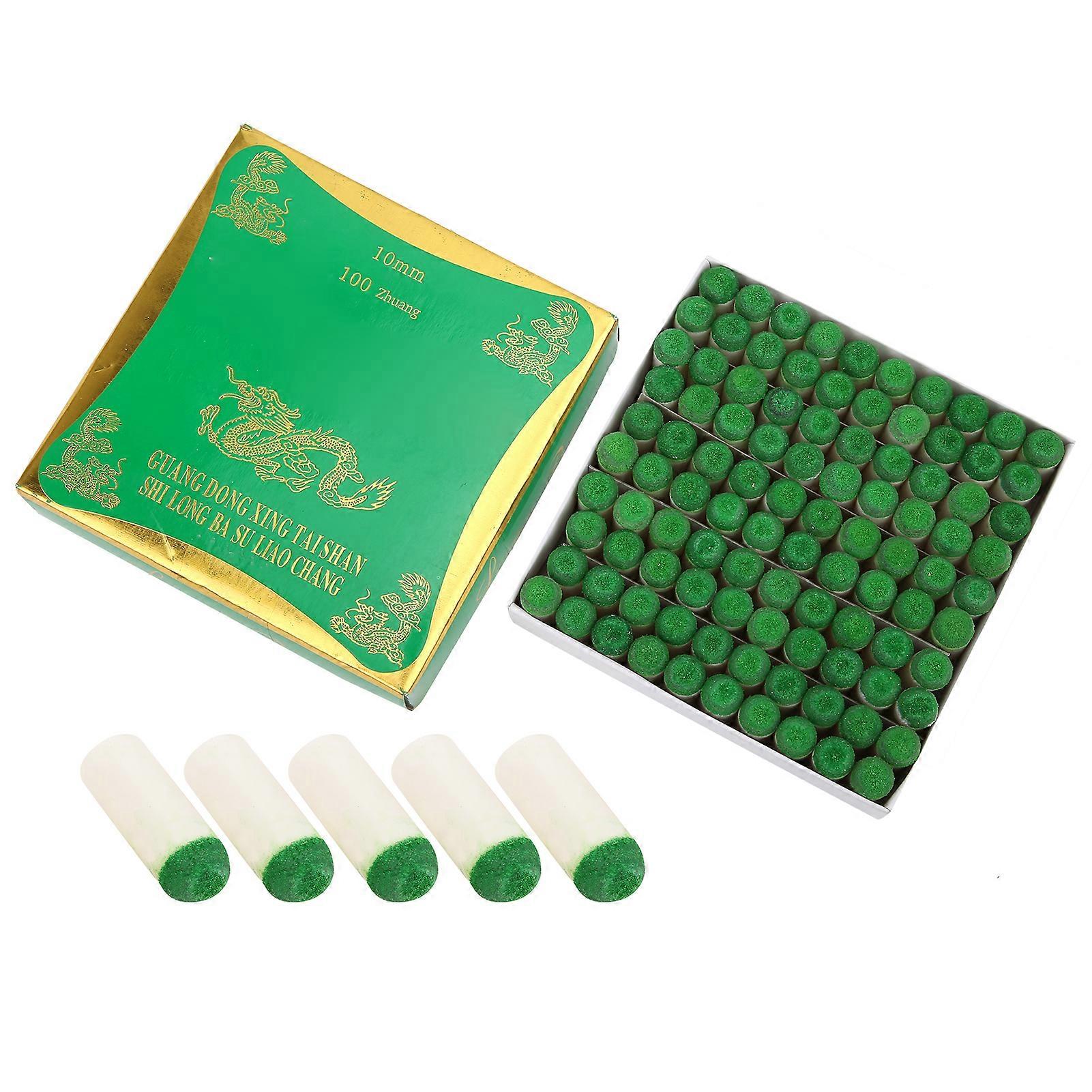 Kulečníkové špičky Náhradní tip na kulečníkovou hůl Slipon Cue Head Protector Příslušenství (10 mm)