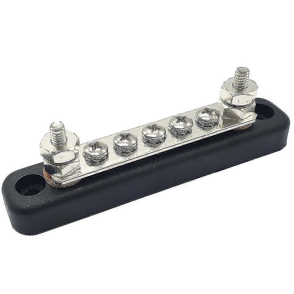 Durable Car Terminal Integration Ground Distribution Block - Brass Bolt Bus Bar