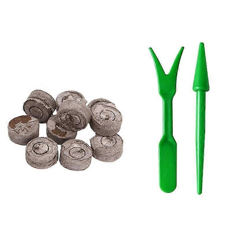 Non-woven Fabric Seedling Block Nutrition Block 30mm Nutrient Soil Send Dial Soil Small Tool Plant Planting Soil Seedling Seedling