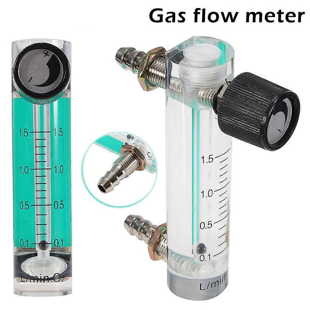 0-1.5LPM Oxygen Flow Meter Flowmeter with Control Valve for Oxygen Air Gas