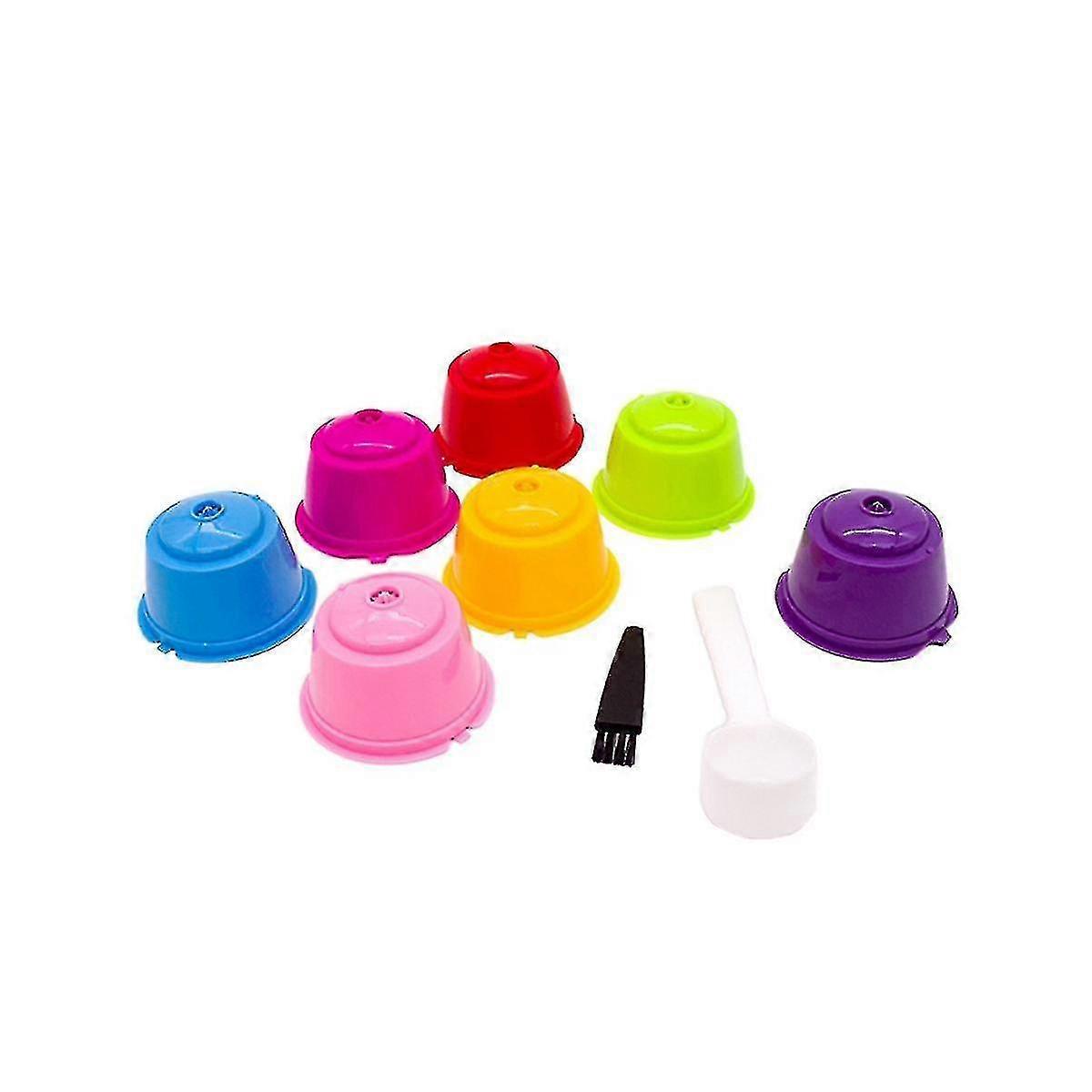 Reusable and Refillable Coffee Capsule Filter Cup for Efficient Brewing