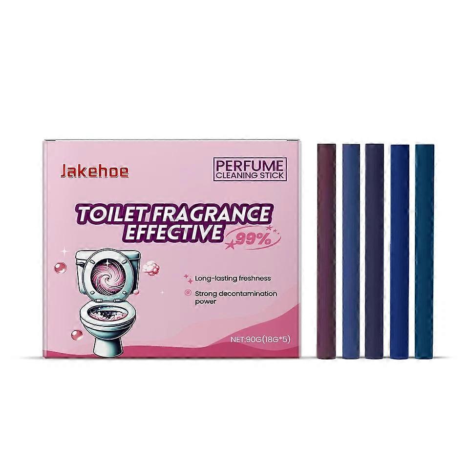 Jakehoe Scented Toilet Cleaning Wand -Grime-Free and Fresh Scented for Rest room