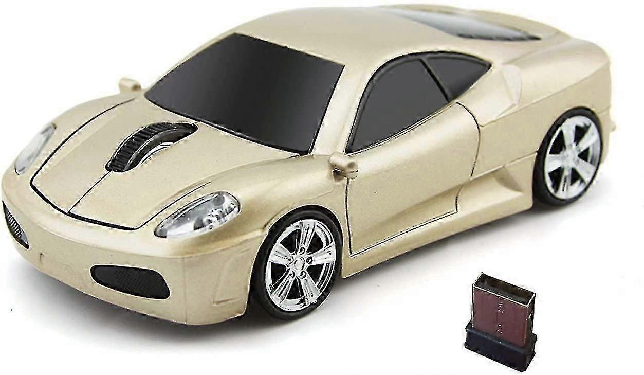 Mouse optic ergonomic fără fir cu receptor Mini USB 2.4G pentru laptop Windows, notebook, computer Mac